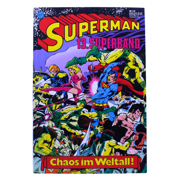 Superman 13. Superband 1979 Ehapa Chaos im Weltall Poster | Hoppla-Stuff